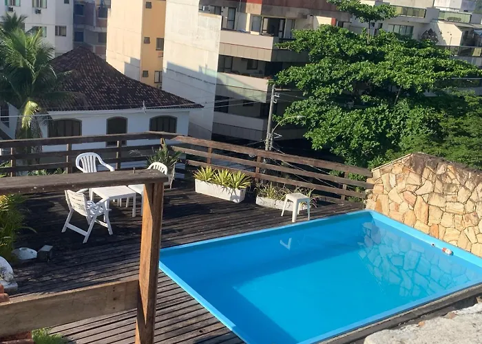 Cobertura Espacosa Com Piscina Privativa